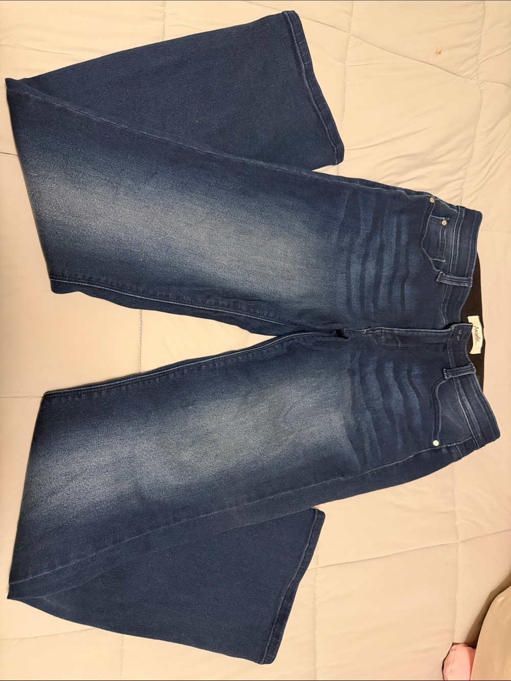 Angels Women's Medium Dark Blue Jeans
